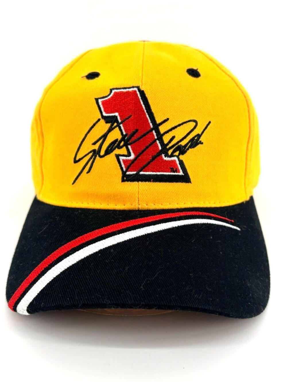 Vintage NOS NASCAR Chase Authentics Penzoil Steve Park #1 Yellow Snapback Cap